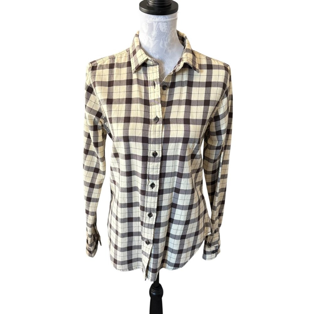 FILSON Alaskan Guide Shirt Flannel Long Sleeve Womens Small